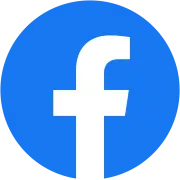 Logo bleu officiel facebook